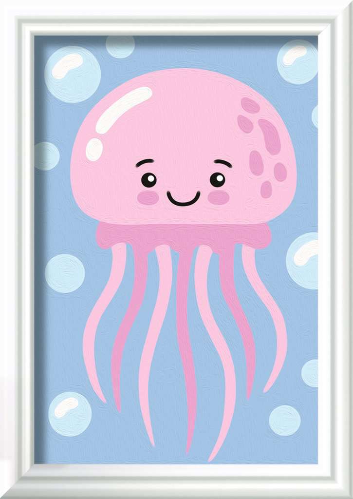 CreArt Friendly Jellyfish 8,5x12cm 23.879 - Bild 1