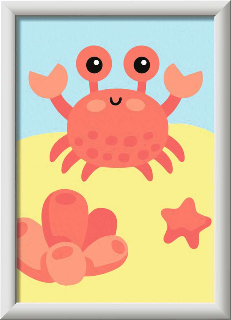 CreArt Friendly Crab 8,5x12cm 23.881 - Bild 1