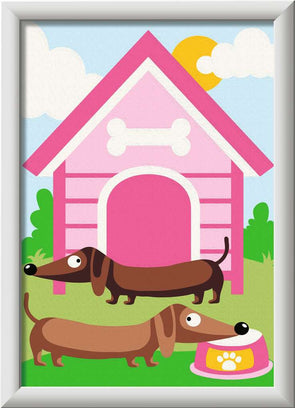 CreArt Dashhound Delight 13x18cm