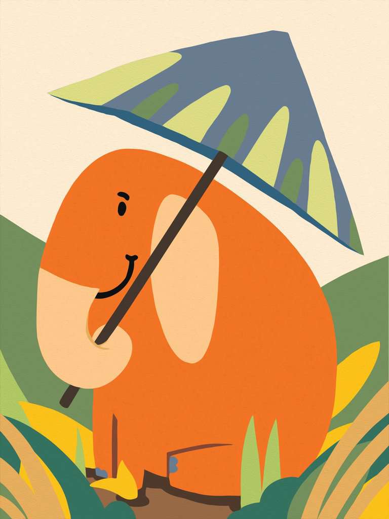 Creart Hallo Elefant 18x24cm 23.902 - Bild 2