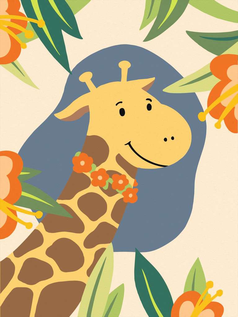 CreArt Hallo Giraffe 18x24cm 23.903 - Bild 2