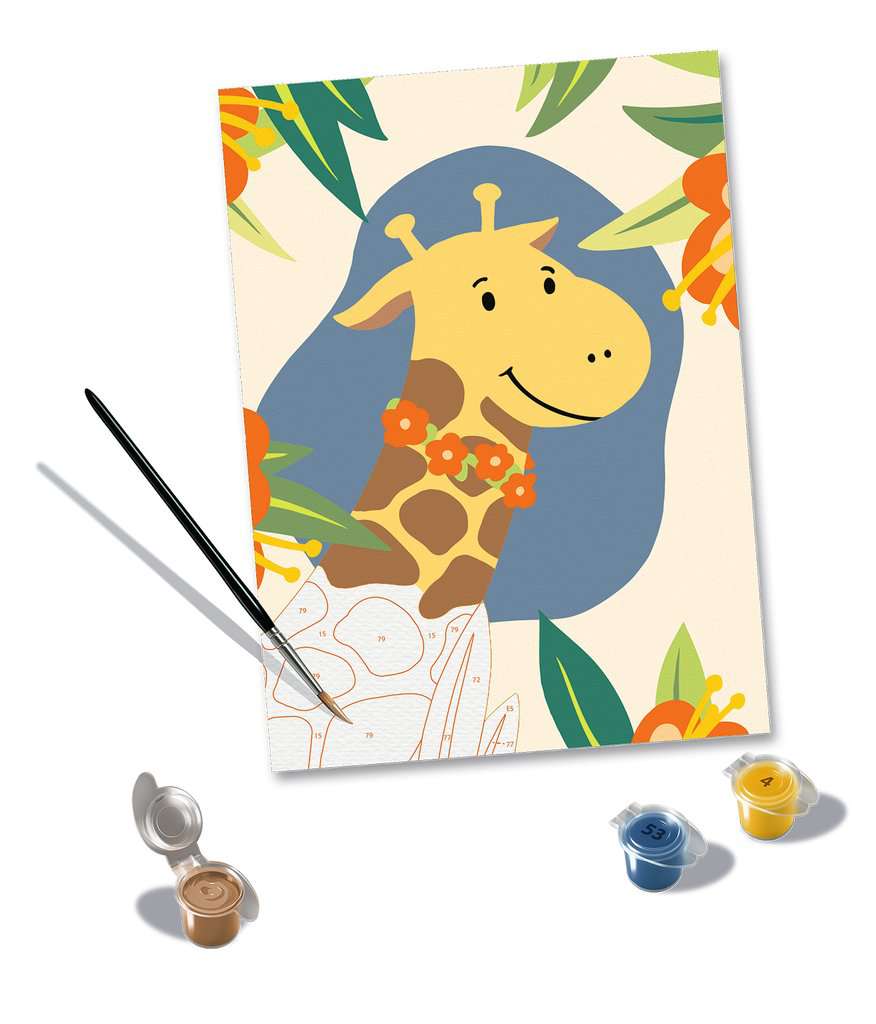 CreArt Hallo Giraffe 18x24cm 23.903 - Bild 3