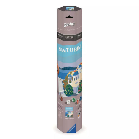 CreArt Farbenfrohes Santorini 23906 Verpackung als Rolle