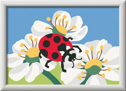 CreArt Ladybug with Flowers 18x13 cm 23.971