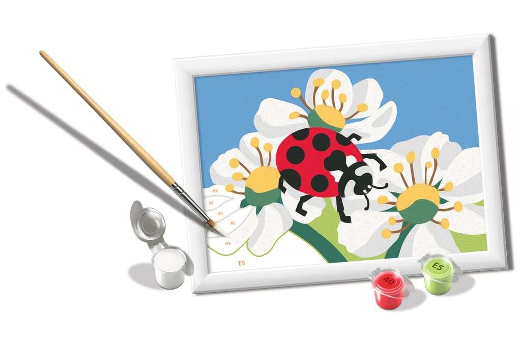 CreArt Ladybug with Flowers 18x13 cm 23.971 - Bild 2