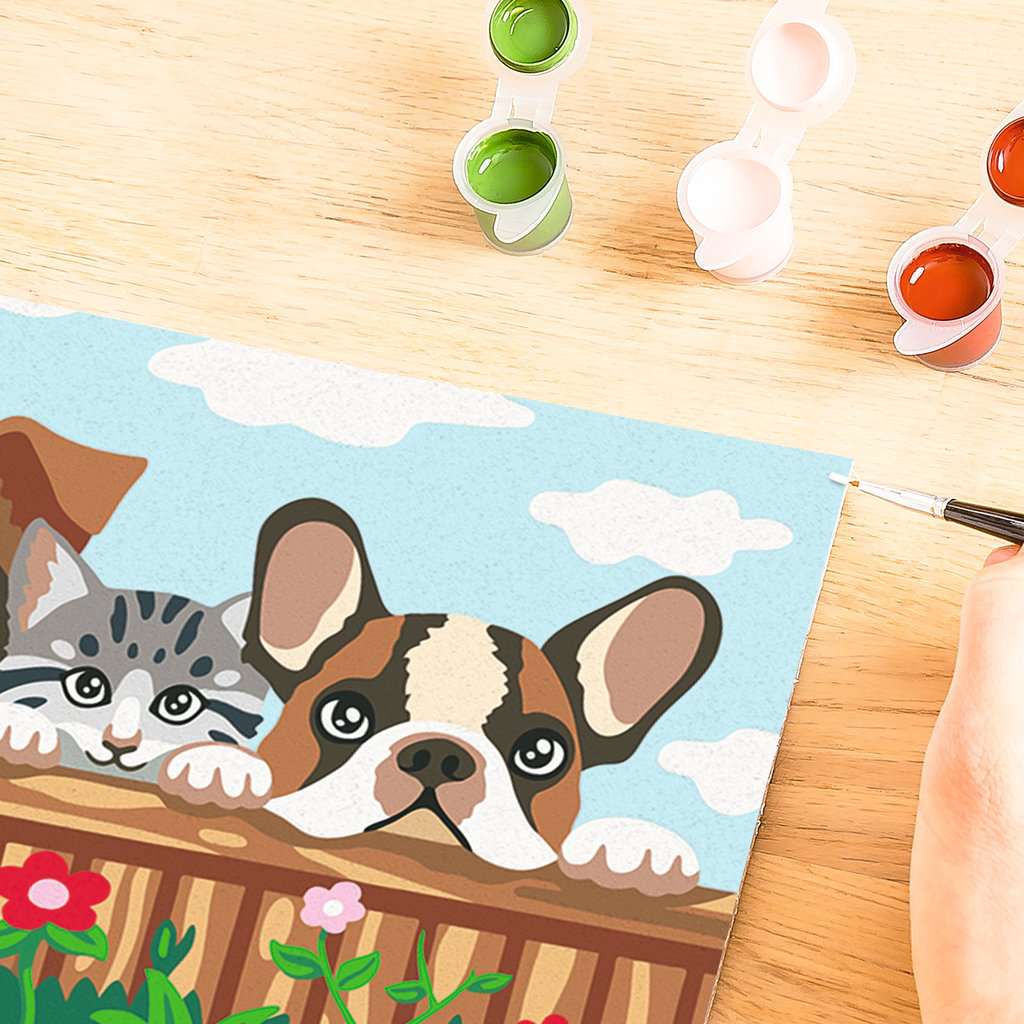 CreArt Cat and Dogs 31x21 cm 23.982 - Bild 5