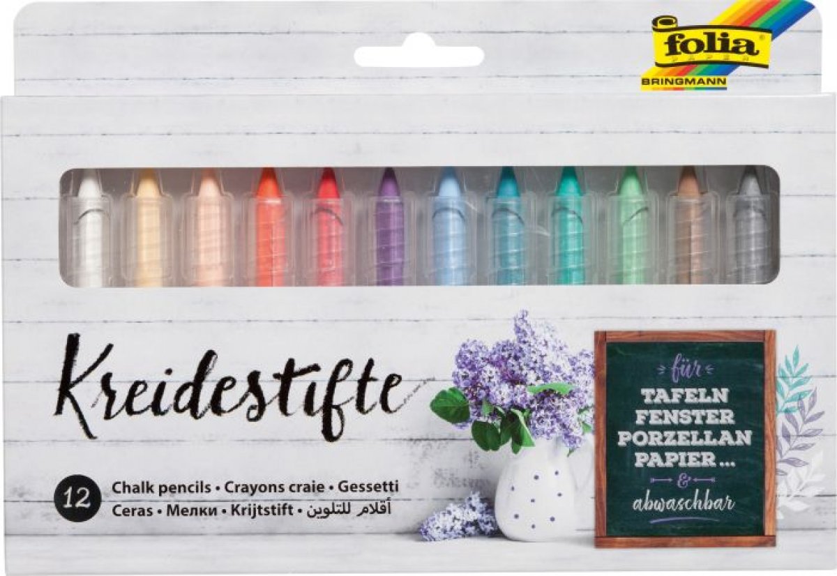Folia Kreidestifte 12er Set - Bild 1