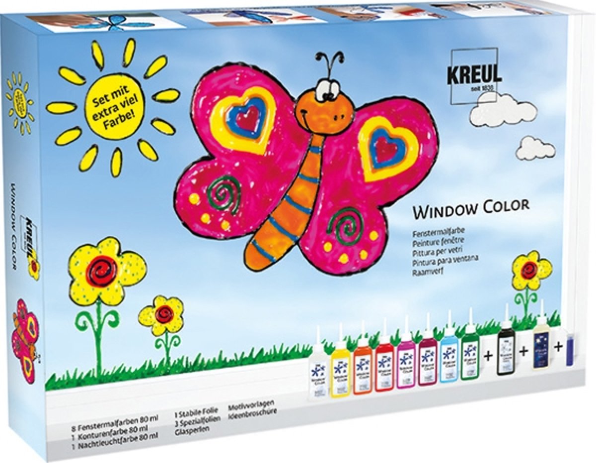 Mucki Window Color Set mit extra viel Farbe - Bild 1