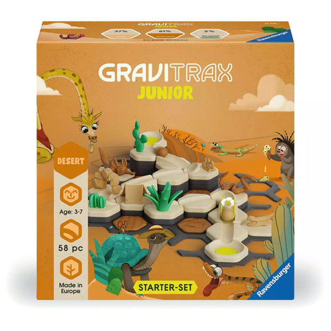 GraviTrax Junior Starter-Set Desert 24585, Verpackung Vorderseite