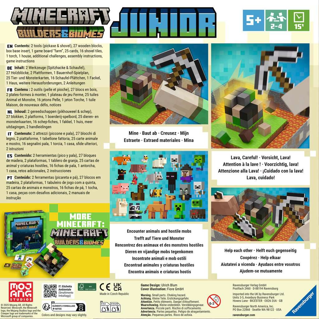 Minecraft Builders & Biomes Junior 24.615 - Bild 2