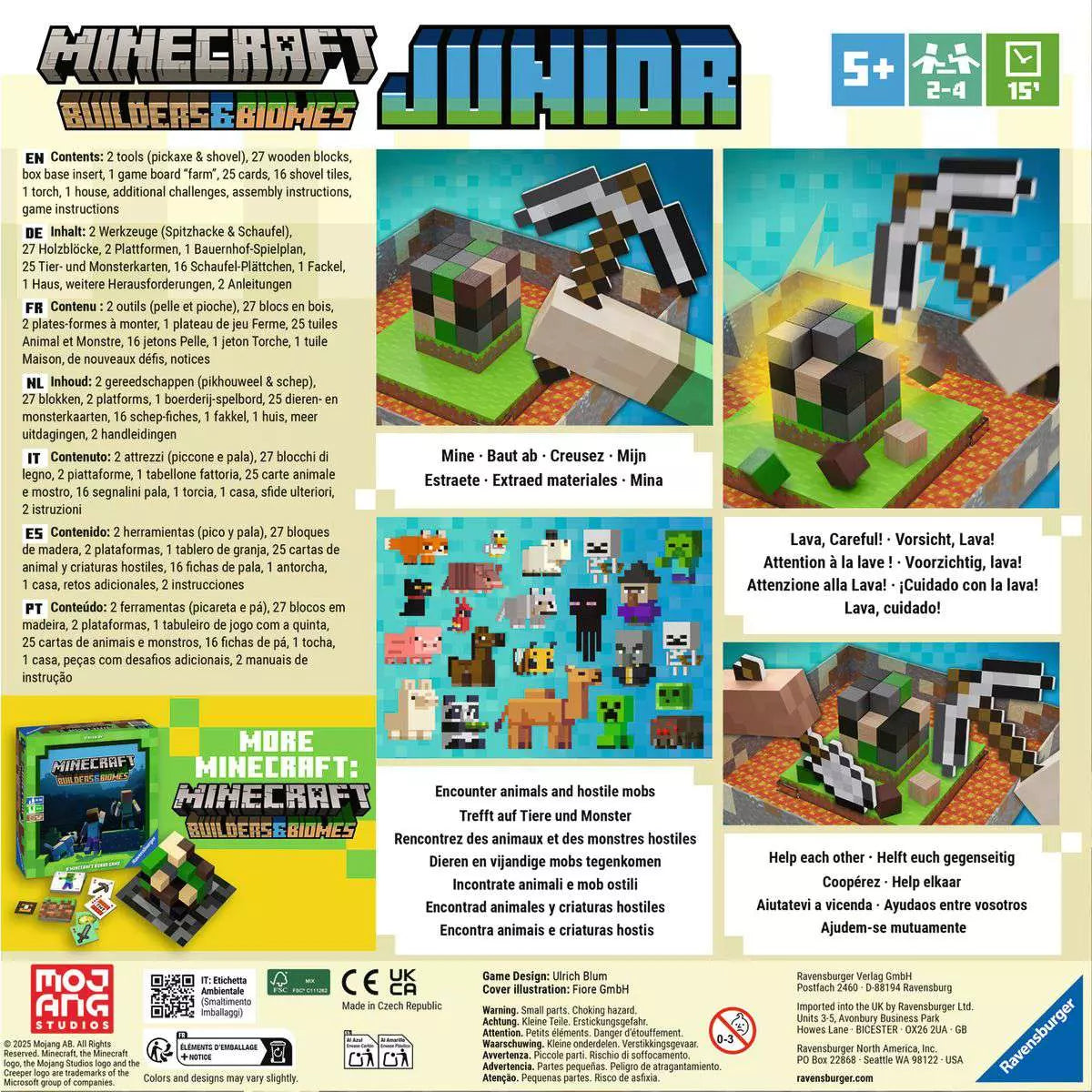 Minecraft Builders & Biomes Junior 24.615 - Bild 2
