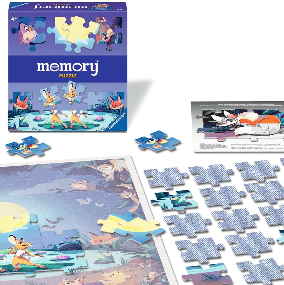 Memory Puzzle Tiere am Teich 24.690 - Bild 4