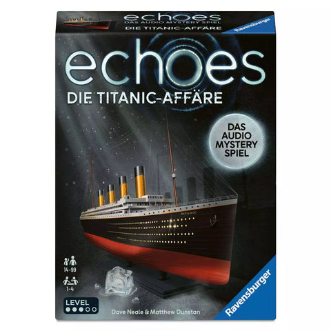 Ravensburger echoes Die Titanic-Affäre 24698, Verpackung vorne