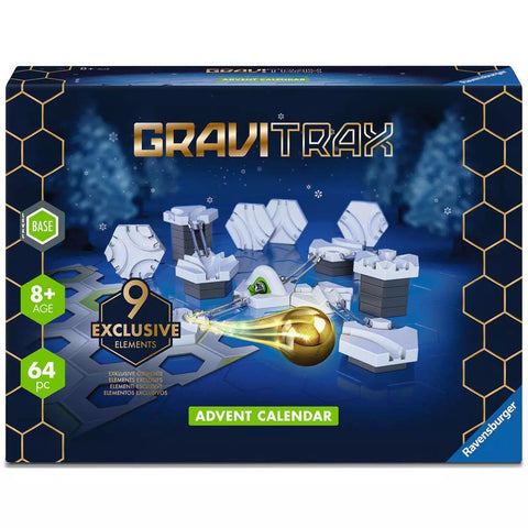 Verpackung GraviTrax Adventskalender 24729 mit 64 Teilen, ab 8 Jahren