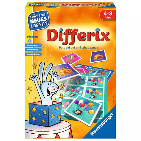 Verpackung Ravensburger Differix, Spielend Neues Lernen