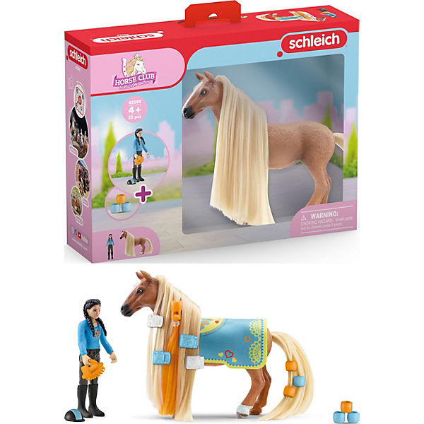 Schleich Horse Club Sofias Beauties Kim & Caramelo Starter Set 42585 - Bild 2