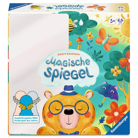 Ravensburger Magische Spiegel 24948 Verpackung mit Bär und Spiegelfläche