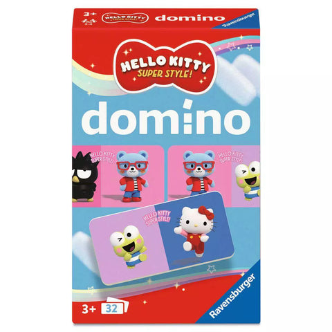 Ravensburger Domino Hello Kitty 24961, Verpackung Vorderseite
