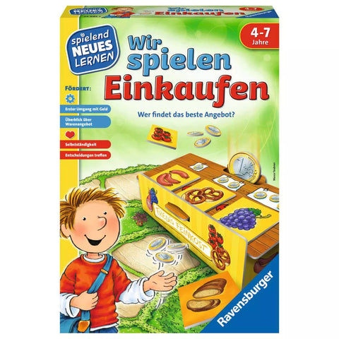 Ravensburger Wir spielen Einkaufen 24985, Verpackung des Lernspiels