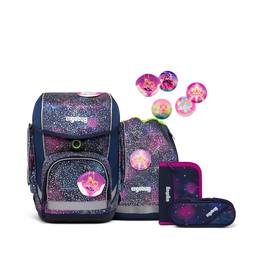 Ergobag Cubo 5-tlg. Set Bärlaxy Super Reflex Glow Edition