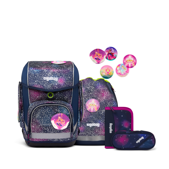 Ergobag Cubo 5-tlg. Set Bärlaxy Super Reflex Glow Edition - Bild 1