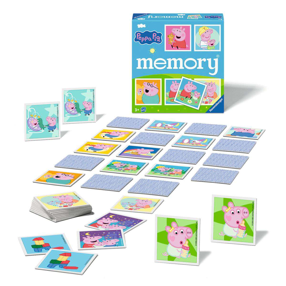 memory Peppa Pig mit Baby Evie 25.086 - Bild 2