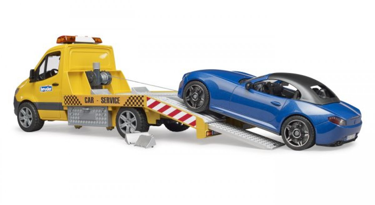 Bruder 02675 MB Sprinter Autotransporter und Roadstar - Bild 1