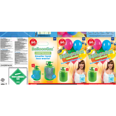 Heliumflasche für ca. 50 Ballone - Bild 4