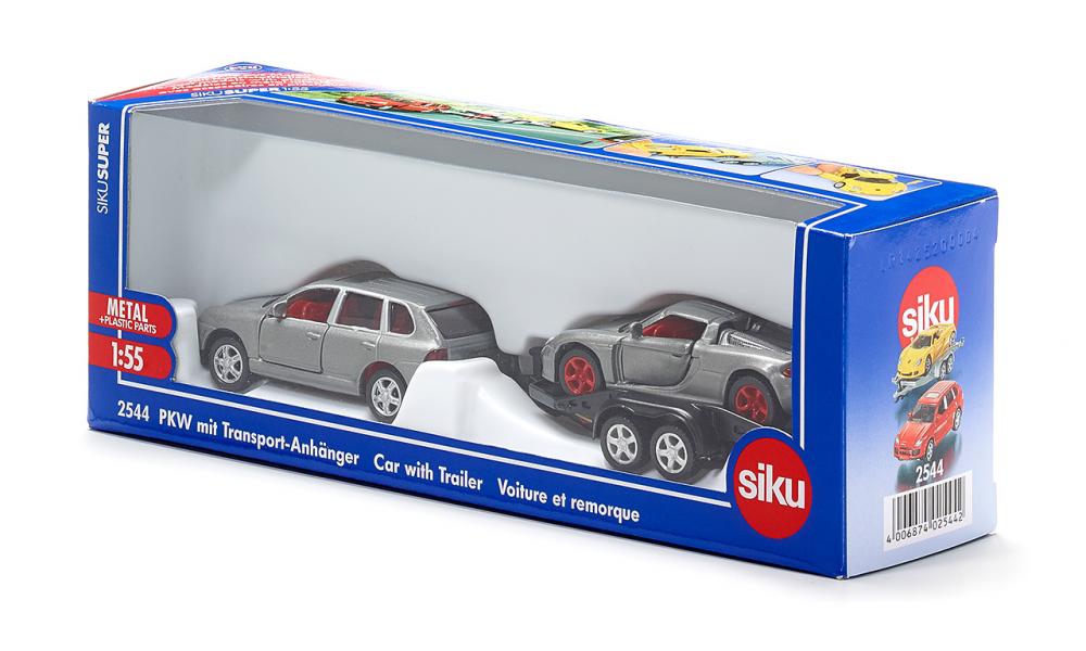 Siku PKW mit Transportanhänger 02.544 - Bild 2