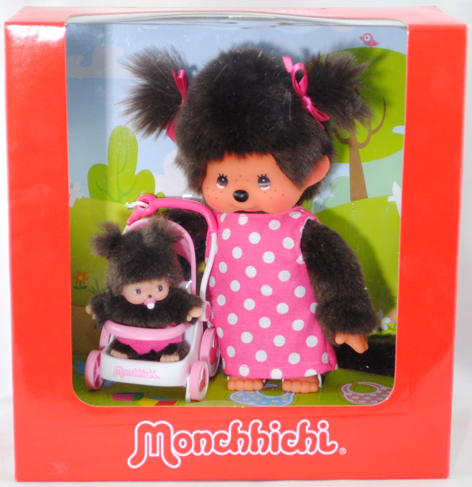 Monchhichi Stroller Set 20cm - Bild 1