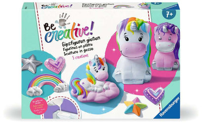 Be Creative Gipsfiguren Einhorn 25.531