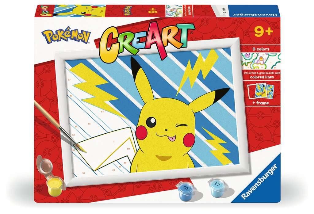 Creart Pokémon Cheeky Pikachu 25.556 - Bild 1