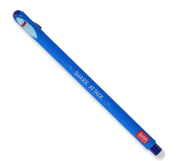 Legami Erasable Gel Pen Shark blau