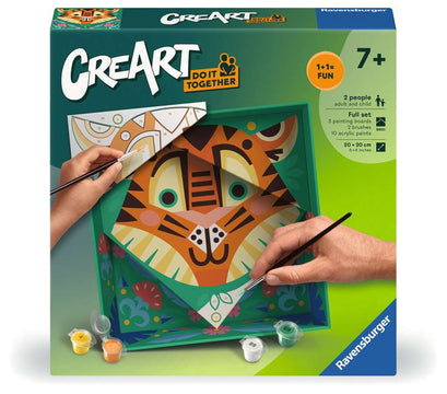 CreArt Do it together - Tiger 20x20 cm 25.863