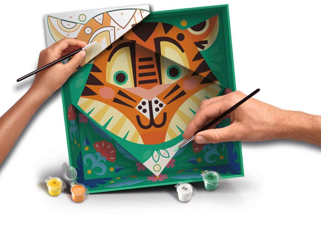 CreArt Do it together - Tiger 20x20 cm 25.863 - Bild 4