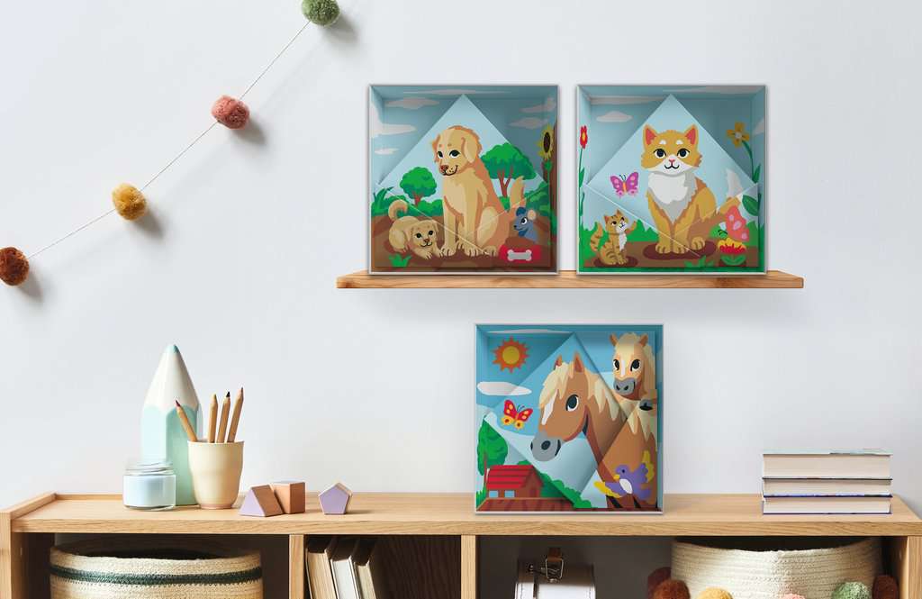 CreArt Do it together - Cats 20x20 cm 25.867 - Bild 3