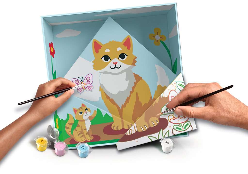 CreArt Do it together - Cats 20x20 cm 25.867 - Bild 5