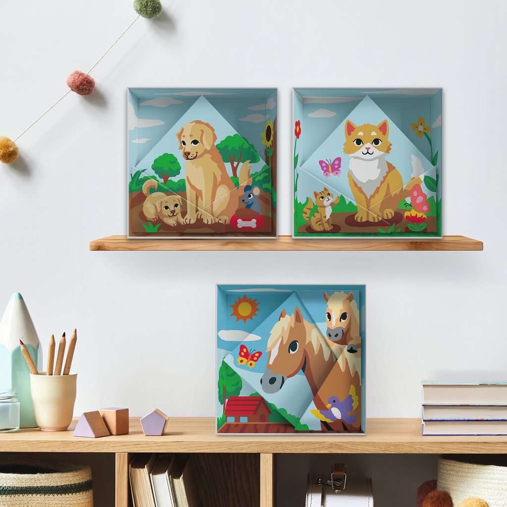 CreArt Do it together - Horses 20x20 cm 25.868 - Bild 4