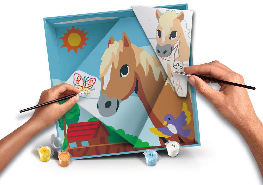 CreArt Do it together - Horses 20x20 cm 25.868 - Bild 5