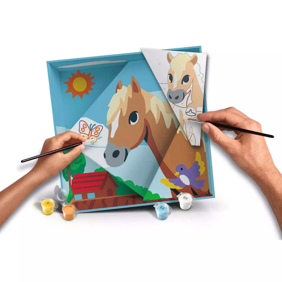 CreArt Do it together - Horses 20 x 20 cm 25.868 - Bild 3