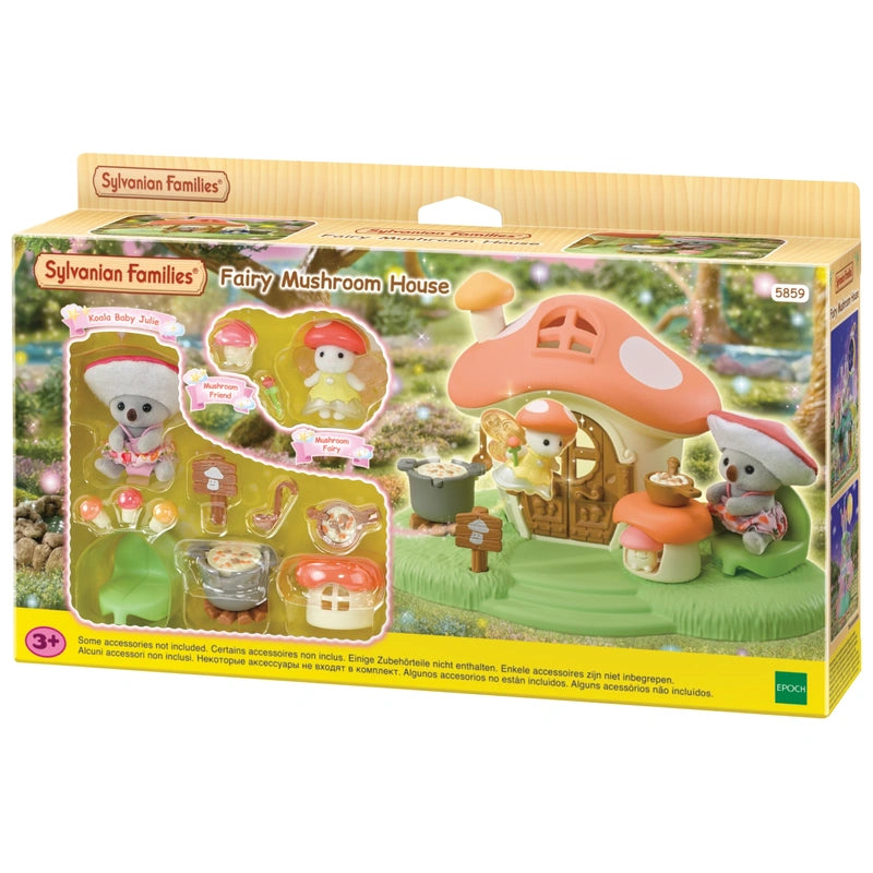 Sylvanian Families Feen Pilzhaus mit Figuren 5859 - Bild 1