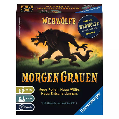 Verpackung Ravensburger Werwölfe MorgenGrauen 26729