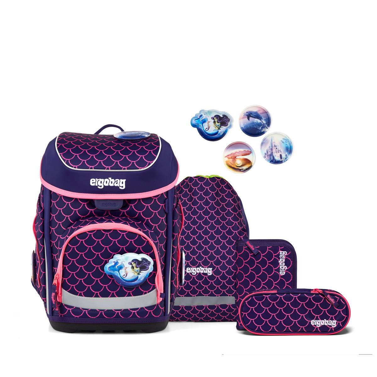 Ergobag Cubo 5-tlg. Set PerlentauchBär - Bild 1