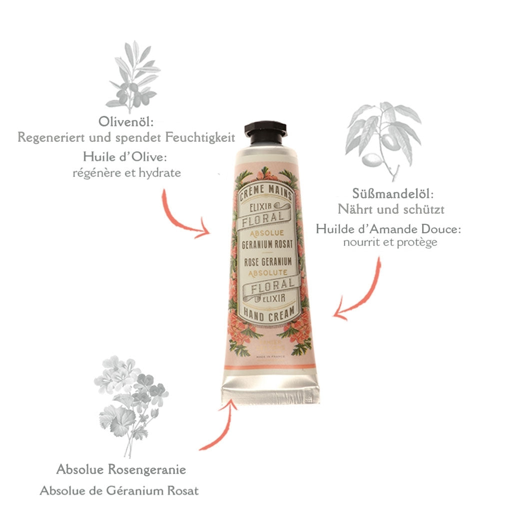 Handcreme 30ml : Rosengeranie - Bild 2