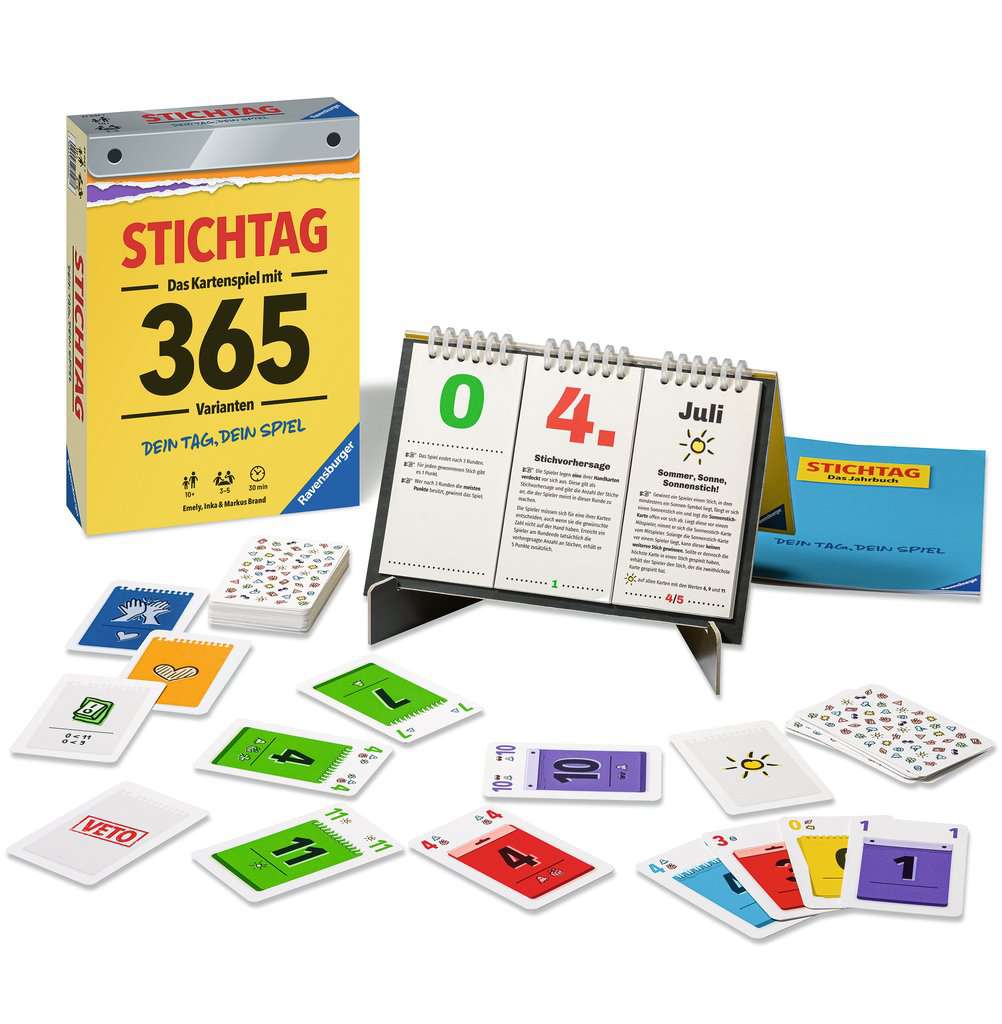 Stichtag Kartenspiel mit 365 Varianten - Bild 2