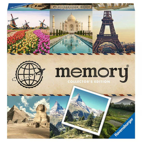 Ravensburger Collector's memory® Schönste Reiseziele 27379, Verpackung vorne