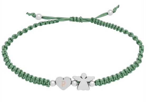 Armband Schutzengel  Initiale : P - Bild 2