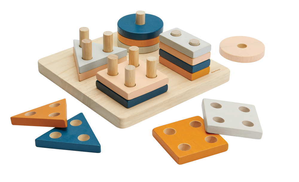 Plan Toys Geometrisches Sortierbrett - Bild 2
