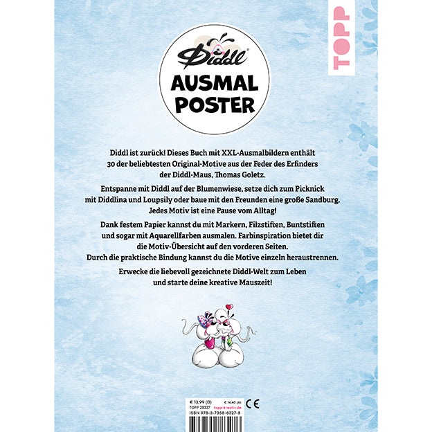 Diddl Ausmalposter – 30 Motive im XXL-Format - Bild 5