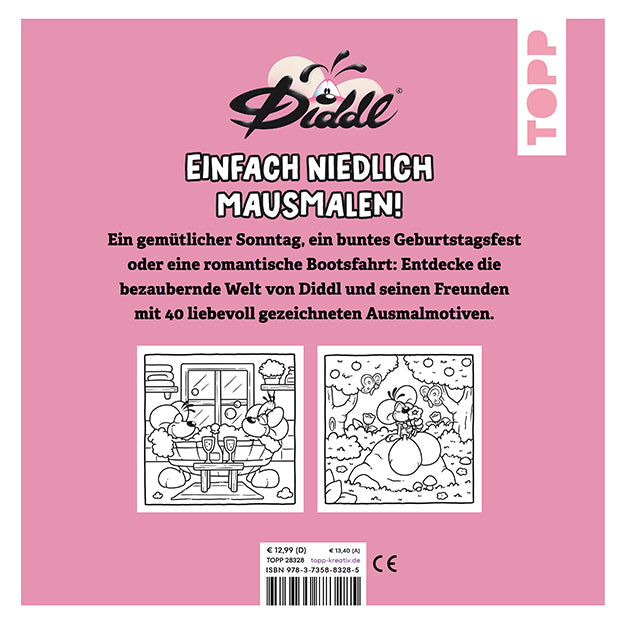 Diddl Cosy Life – Ausmalbuch mit 40 Motiven - Bild 5